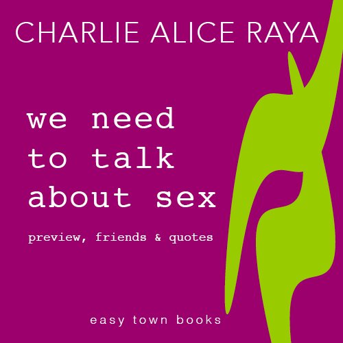 sex talk teaser by Charlie Alice Raya, cover